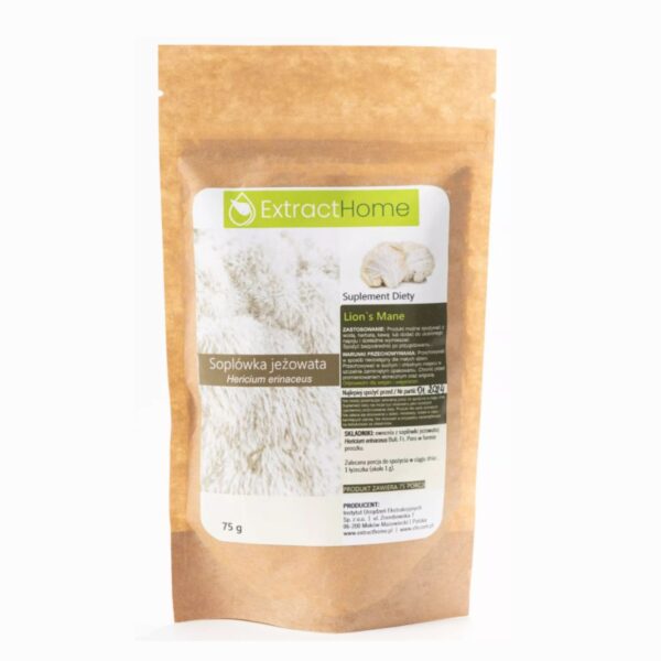 soplówka jeżowata (Lion’s Mane) grzyb mielony 75g